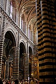 Tuscany, Siena, interior of Duomo - Toscane, Sienne     12586