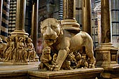 Tuscany, Siena, interior of Duomo - Toscane, Sienne    12587
