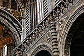 Tuscany, Siena, interior of Duomo - Toscane, Sienne   12589