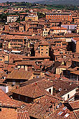 Tuscany, Siena, roofs -  Toscane, Sienne, toits de la ville  12604