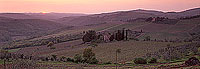 Tuscany, Chianti, Sunset & vineyards - Toscane, Chianti  12094