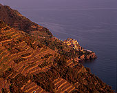 Liguria - Ligurie, Cinque Terre: Manarola - village de Manarola 12157