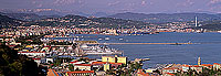 Liguria, La Spezia, view  - Ligurie, La Spezia, vue sur le golfe  12622