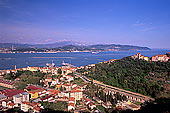 Liguria, La Spezia, view  - Ligurie, La Spezia, vue sur le golfe   12625