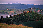 Tuscany, Crete region - Toscane, paysage des Crete    12257