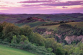 Tuscany, Crete region - Toscane, paysage des Crete    12260