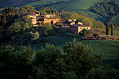 Tuscany, Crete region - Toscane, paysage des Crete    12270