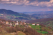 Romagna, near Bore  - Romagne, paysage près de Bore  12535