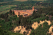 Tuscany, Monte Oliveto Maggiore - Toscane, Monte Oliveto  12442