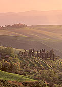 Tuscany, Volterra, landscape at dusk - Toscane, Volterra 12764 Tuscany, Volterra, landscape at dusk - Toscane, Volterra 12764