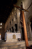 Tuscany, San Antimo, roman abbey  - Toscane, San Antimo  12680