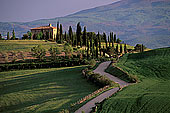 Tuscany, countryside in Val d'Orcia  - Toscane, Val d'Orcia  12727