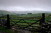 Malham typical landscape, Yorkshire NP, England -  Près de Malham  12916