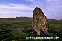 Bordastubble standing Stone, Unst, Shetland -  Pierre dressée sur Unst 12975