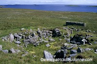 Yoxie Neolithic house site, Whalsay, Shetland - Maison néolithique 13021