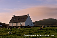 Fair Isle: house. Shetland.- Maison sur Fair Isle, Shetland  13052