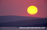 Sunset, Fetlar, Shetland - Couchant sur l'ocean, Fetlar  13082