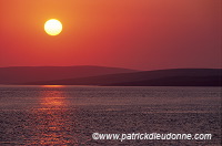 Sunset, Fetlar, Shetland - Couchant sur l'ocean, Fetlar 13083