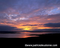 Sunset, Shetland Islands, Scotland - Couchant sur l'ocean, Fetlar 13085