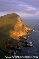Foula, Shetland : The Noup (248 m) -  Falaises de The Noup, Foula 13138
