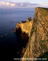 Foula, Shetland : da Nort Bank cliffs -  Falaise de Nort Bank, Foula  13124