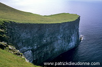 Foula, Shetland : Wester Hoevdi (150 m) - Falaise de West Hoevdi, Foula  13174