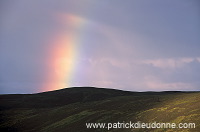 Rainbow over hills, Shetland - Arc-en-ciel sur les collines, Shetland  13329