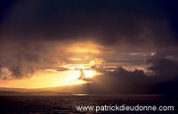 East Coast of Mousa at sunset, Shetland - Côte est de l'île de Mousa  13350