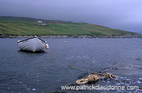 Leebotten Pier and boat, Shetland - Embarcadère de Leebotten près de Mousa  13378