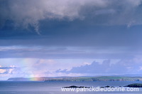 Rainbow over West Burra, Shetland, Scotland -  Arc-en-ciel sur West Burra 13387