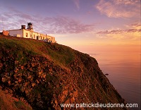 Sumburgh Head lighthouse, Shetland - Couchant sur le phare de Sumburgh 13419