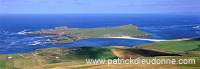 St Ninian from above, Shetland, Scotland / L'ile de St Ninian 13443