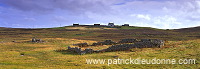 Ruins, croftland and houses at Greenland, W. Mainland - Champs et Maisons à Greenland  13475