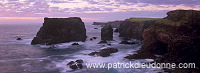 Sunset over Esha Ness cliffs, Shetland. - Couchant sur les falaises d'Eshaness 13573 Sunset over Esha Ness cliffs, Shetland. - Couchant sur les falaises d'Eshaness 13573
