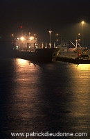 Scalloway harbour at night, Shetland - Port de Scalloway la nuit  13837