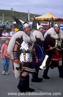 Vikings à Lerwick - Vikings dans une fête, Shetland  13961
