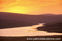 Loch of Cliff at sunset, Unst, Shetland - Loch of Cliff, Unst  14043