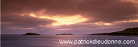 Sunset near Westing, Unst, Shetland - Couchant sur les ilots de Westing  14107