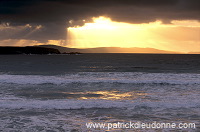 Sunset over Yell Sound, Shetland - Couchant sur Yell Sound  14134