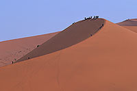 Red sand dunes, Sossusvlei, Namibia - Dunes, desert du Namib 14316