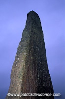 Ballycrovane Ogham Stone, Ireland -  Pierre de Ballycrovane, Irlande  15292