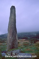 Ballycrovane Ogham Stone, Ireland -  Pierre de Ballycrovane, Irlande  15293