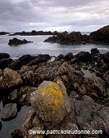 Rocky Antrim coast, Ireland (North) - Côte rocheuse, Irlande du Nord  15403