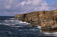 Rocky coast, Orkney, Scotland - Côte rocheuse, Orcades, Ecosse  15612