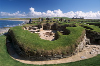 Skara Brae neolithic village, Orkney, Scotland -  Village de Skara Brae, Orcades, Ecosse  15657