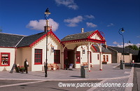 Royal train station, Ballater, Scotland - Ecosse - 16198