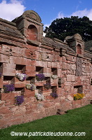 Edzell Castle and Renaissance garden, Angus, Scotland - Ecosse -