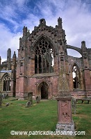 Melrose Abbey, Borders, Scotland - Melrose, Ecosse - 19167