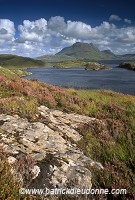 Inverpolly Nature reserve, loch Sionascaig, Scotland -  18865