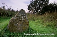 Culloden battlefield: Headstone, Scotland - Ecosse - 18890